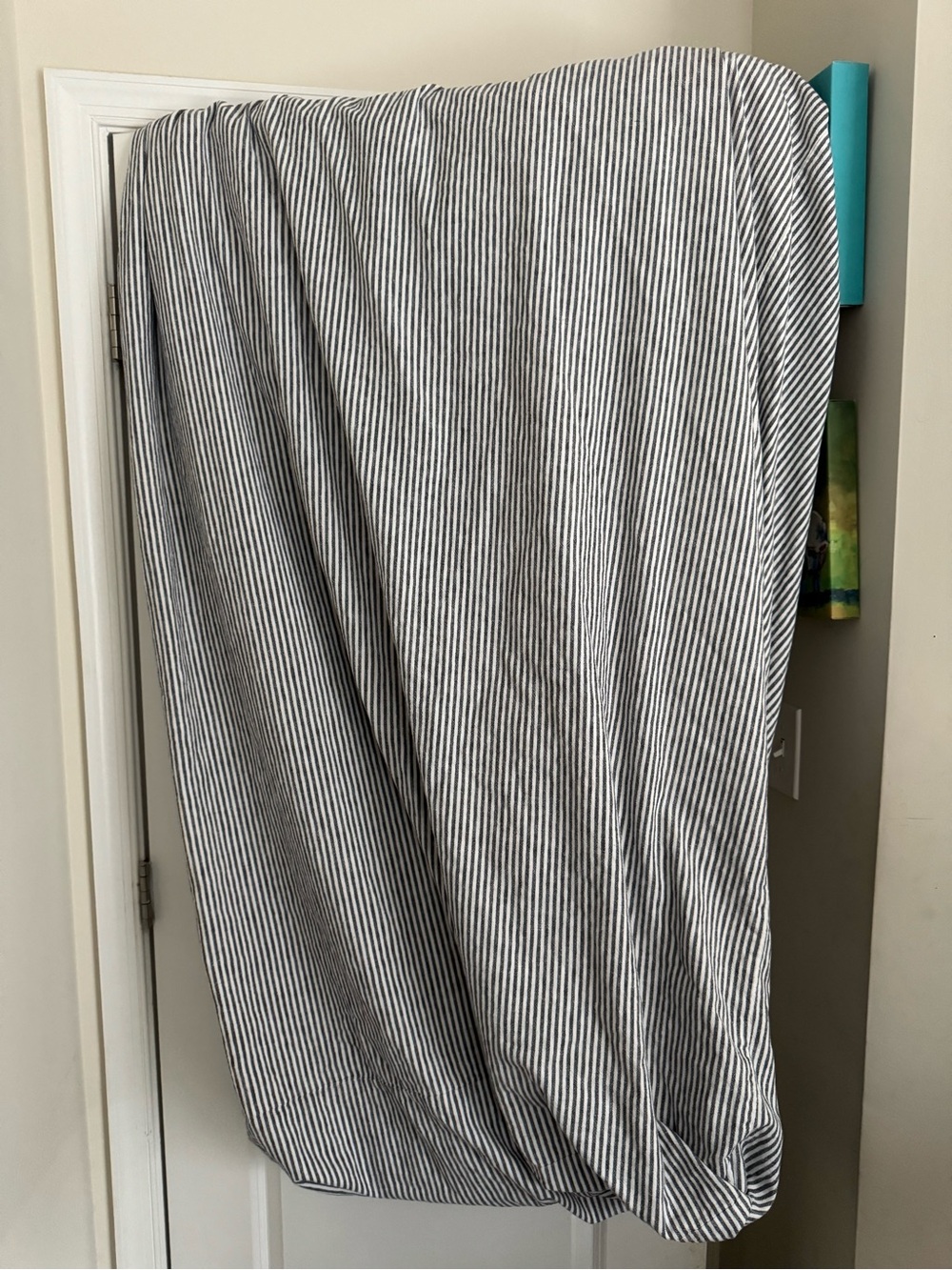 Pottery barn duvet full/queen